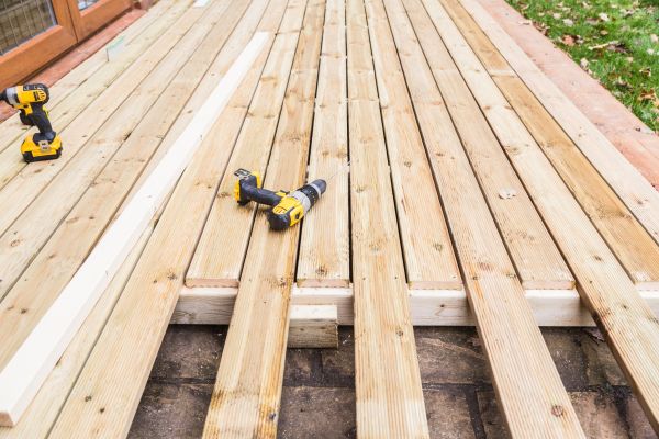 Cost of Damaged Deck Boards Repair in Johnson City