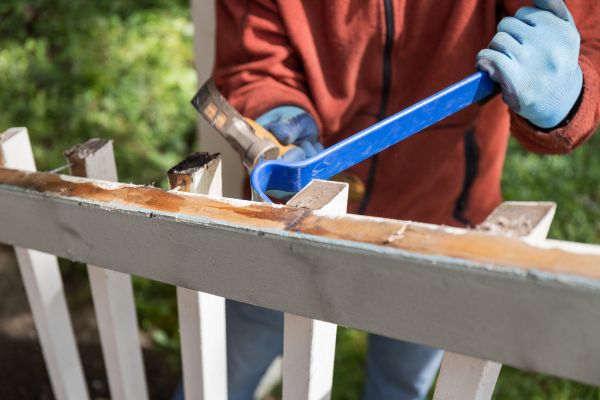 Cost of Deck Railing Replacement in Johnson City