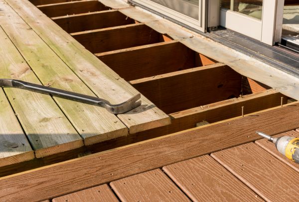 Cost of Old Deck Repair in Johnson City