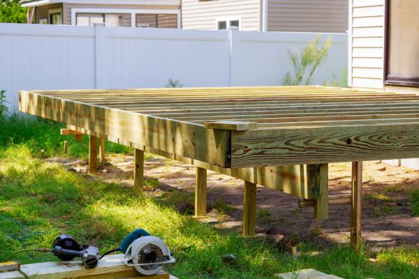 Cost of Elevated Deck Installation in Johnson City