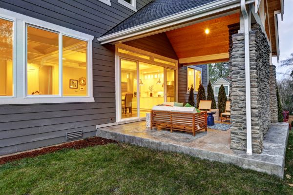 Cost of Back Porch Construction in Johnson City