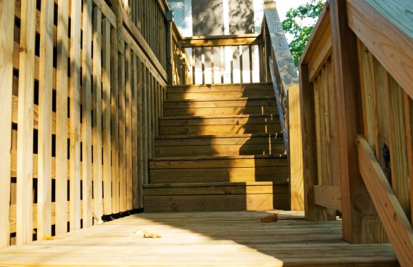 Cost of Deck Steps Replacement in Johnson City