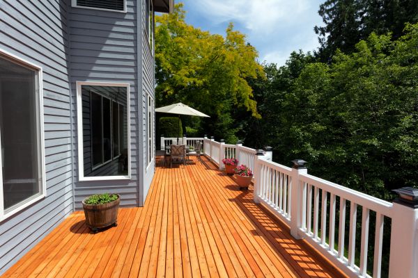 Cost of Cedar Deck Construction in Johnson City